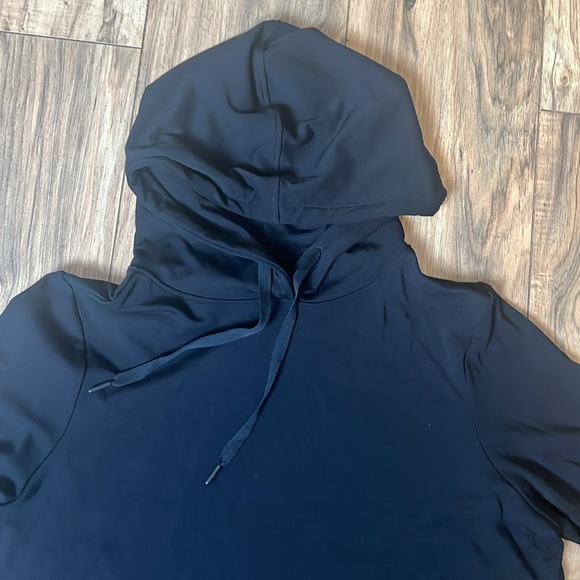 Cozy Earth Bamboo Blend Hoodie Sweatshirt Black Large Sustainable Loungewear - Picture 3 of 10